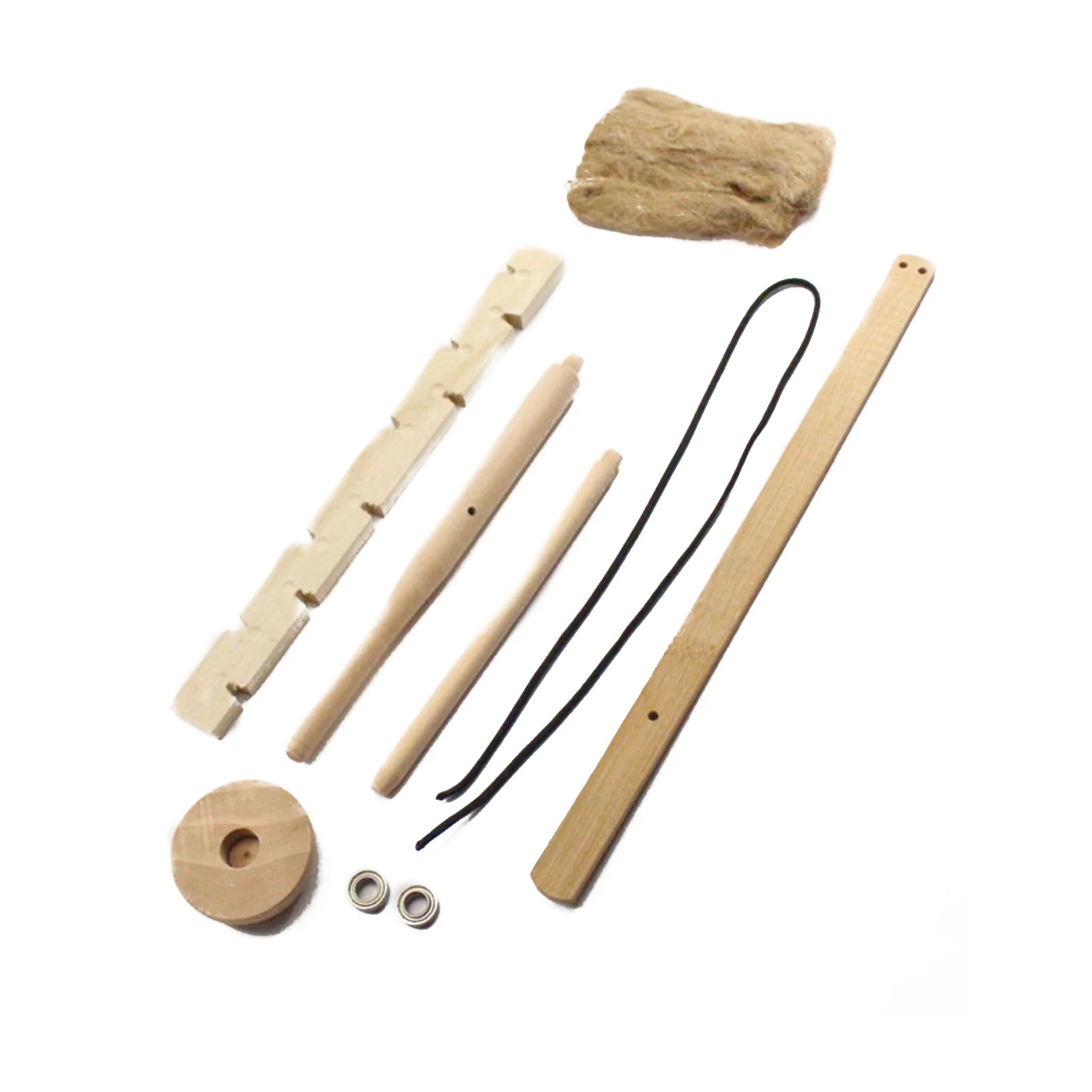 For Outdoor Survival Camping Hiking Emergency Fire Ignition Equipment Bow Drill Friction Fire Starter Wood Make Tool Kit