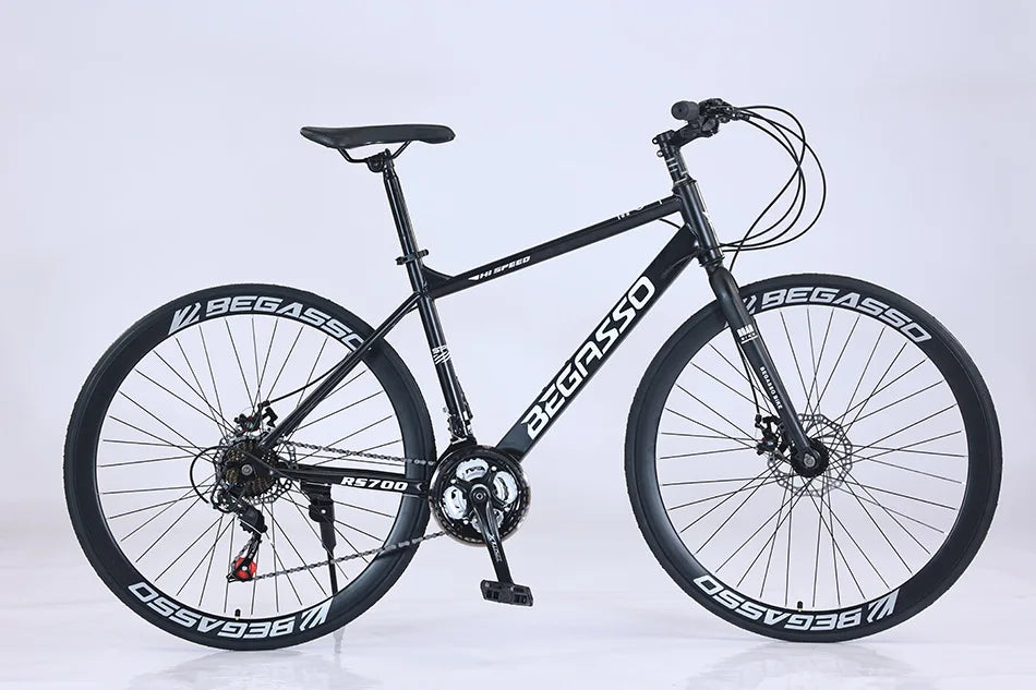 Cross-border wholesale 700C geared unisex road bike for urban outdoor commuting, adult student