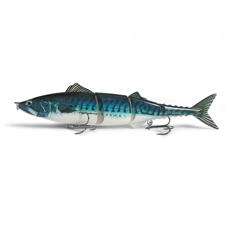 Bionic Multi-Section Swimbait – 20cm / 55g Far-Casting Jointed Lure for Sea &amp; Freshwater