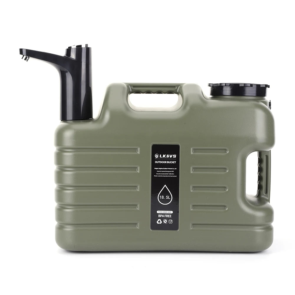 Wireless Water Pumping Device USB Rechargeable Mini Water Pump One Key Switch Auto Water Pump for Camping Water Tank