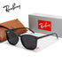 RareBray Retro Square Polarized Sunglasses Fashion Shade Women Men Ultra Light TR90 Frame UV400 Protection Classics Sun Glasses
