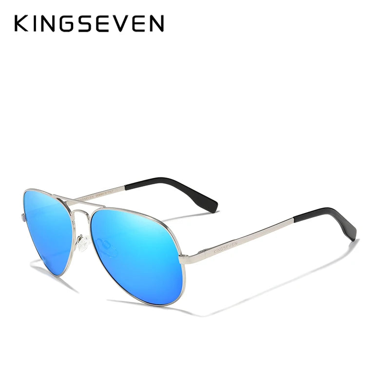 KINGSEVEN Photochromic Polarized Pilot Sunglasses – Men&