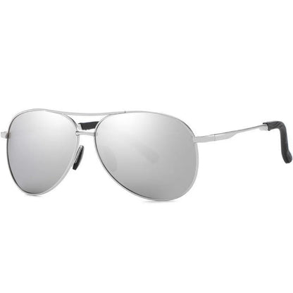 RCWJBON Square Aviator Sunglasses – UV400 Stainless Steel Frame | Unisex Driving &amp; Outdoor Eyewear
