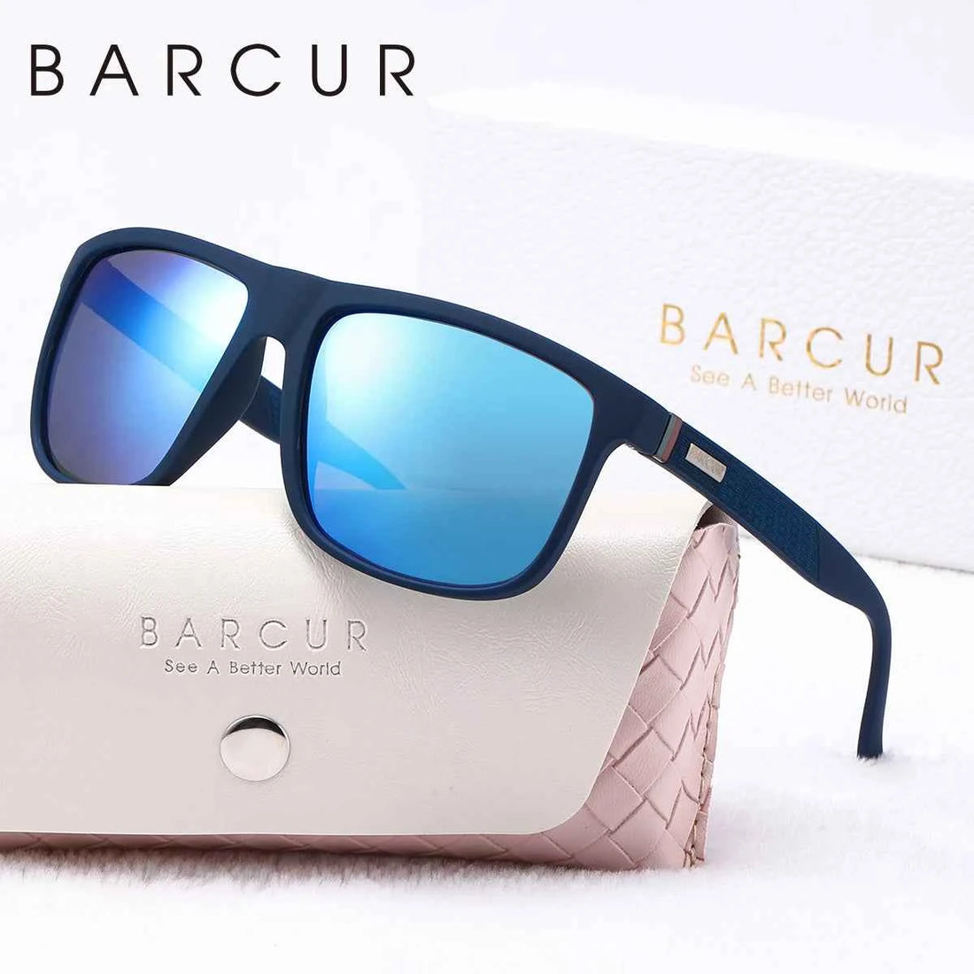 BARCUR Lightweight And Comfortable Business Style Sunglasses, Classic And Versatile, Uv Resistant, Essential For Daily Travel
