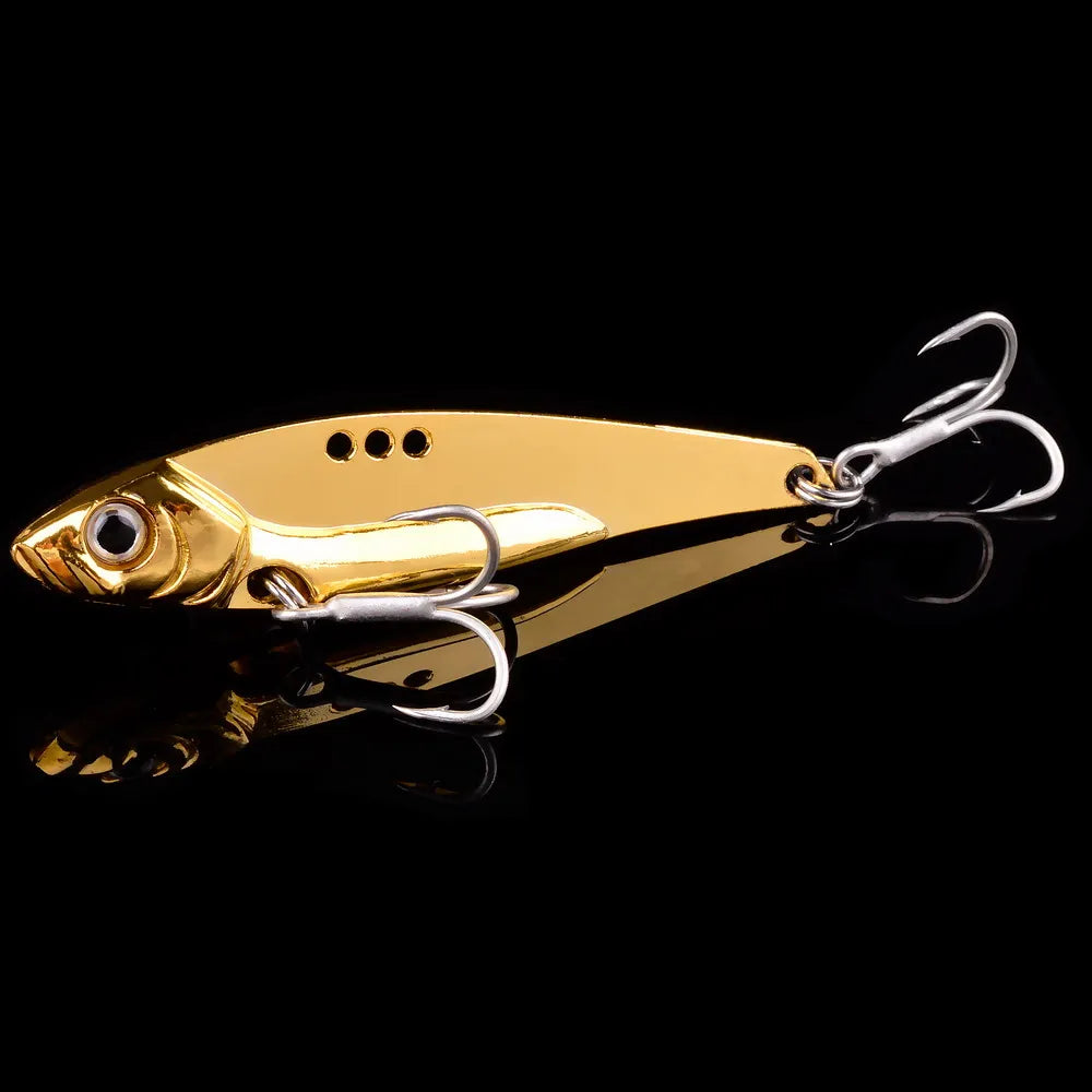 18-Piece Metal VIB Fishing Lure Kit – 5g–30g Sinking Blade Spinner | 3D Eyes | Bass, Pike &amp; Perch | All Waters