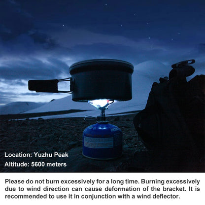 BRS-3000T Ultralight Camping Gas Stove – 26g | Titanium &amp; Aluminum | 2700W | Boils 1L in ~3 Min