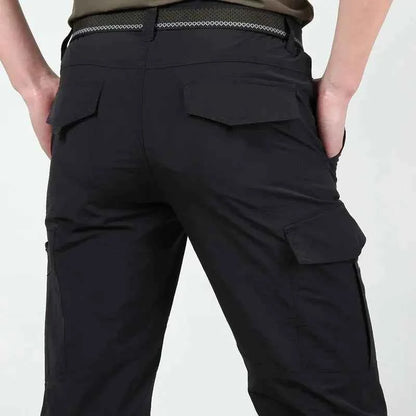 Military Tactical Pants Cargo Men Waterproof Trousers Casual Pants Wear-resistant Multi-pocket Outdoor Hiking Work Trousers Male