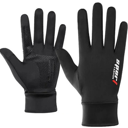 Ice Silk Fishing Gloves – Breathable, Anti-Slip Sun Protection Gloves (Two-Finger &amp; Full-Finger)
