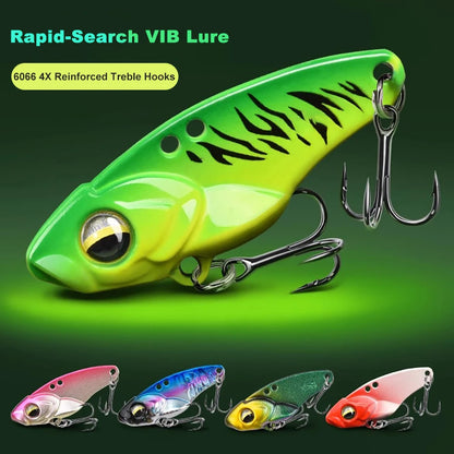 1PCS 3.5g/5g/7g/10g/15g VIB Fishing Lure Rattlesnake Iron Jig – Ultimate Long-Cast Hard Lure for Predatory Fish