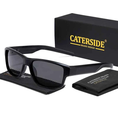 CATERSIDE New Polarized Sunglasses Men Outdoor Sports Small Frame Sun Glasses Fishing Cycling Fashion Eyewear Lunette De Soleil
