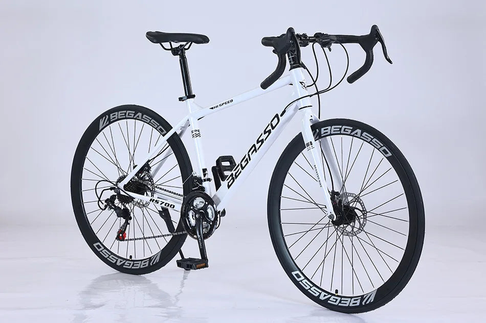 Cross-border wholesale 700C geared unisex road bike for urban outdoor commuting, adult student