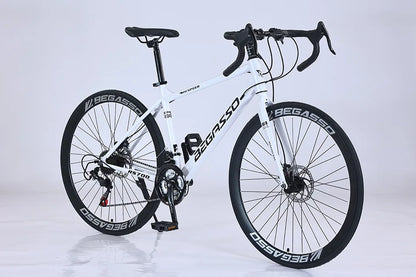Cross-border wholesale 700C geared unisex road bike for urban outdoor commuting, adult student