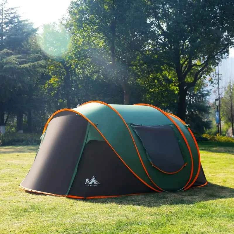 Automatic Pop-Up Camping Tent – 3 to 8 Person Family Tent, Waterproof, Instant Setup