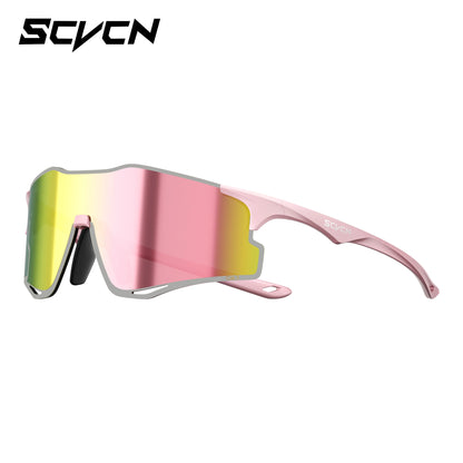 SCVCN Lightweight Running Sunglasses Cycling Glasses Photochromic UV400 for Men Cycling Road Bike Glasses Women Casual Hiking