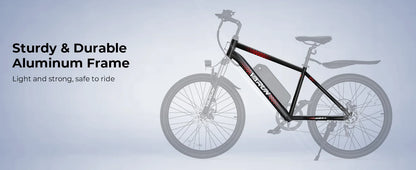 Varun M24-1 Adult Electric Bike, 500W Peak Power Electric Road Bike, 36V 7.8Ah Battery, 24-inch E-Bike, Max Speed 32km/h