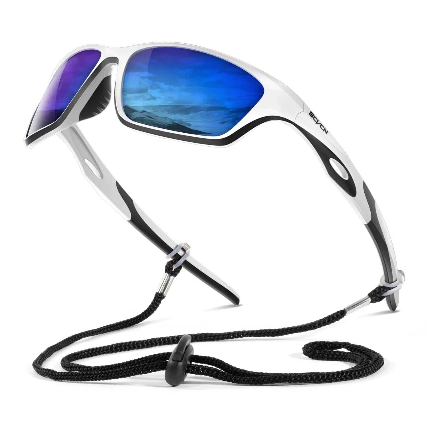SCVCN Polarized Fishing Sunglasses Sports Sunglasses for Men and Women Men and Women Mountain Bicycle Riding Goggle Bike UV400