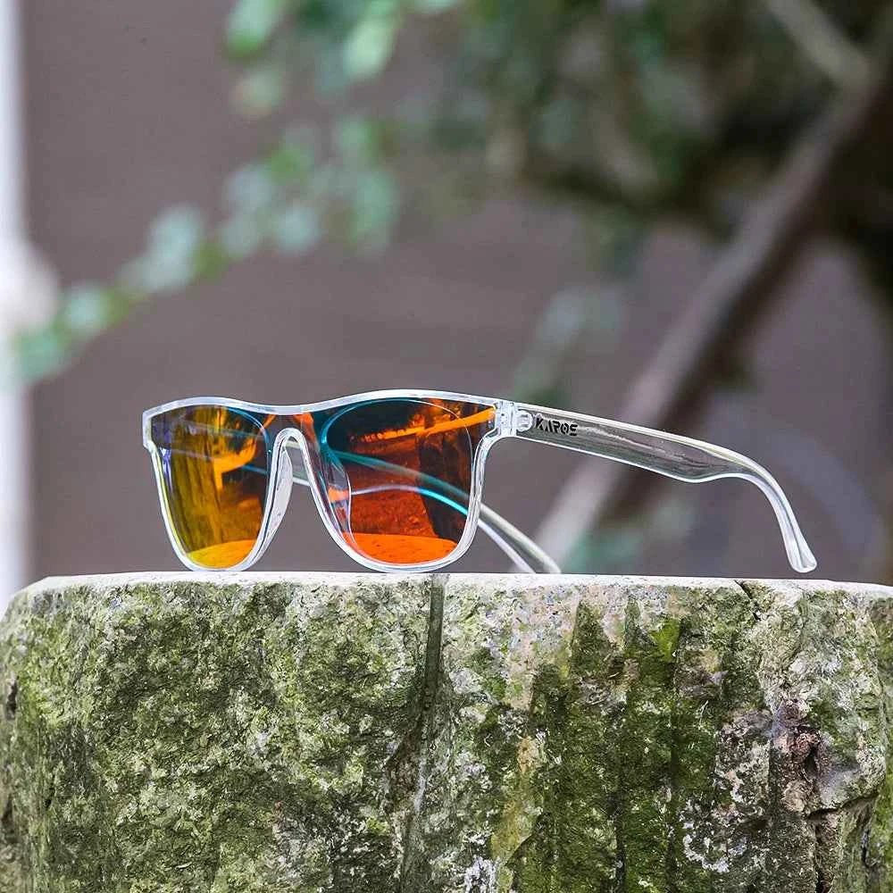 KAROS YZ2016 Polarized Rectangle Sunglasses – Oversized UV400, Unisex