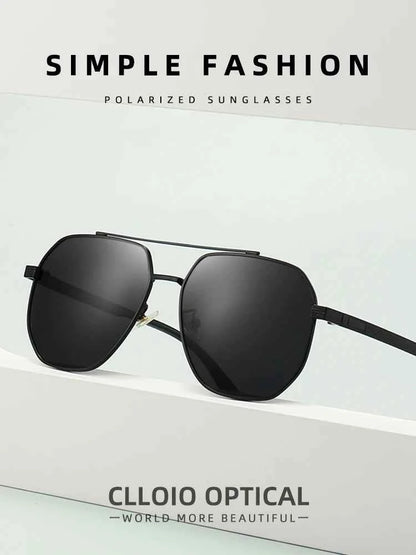 CLLOIO Classic Photochromic Sunglasses Men Women Polarized Driving Shades Sun Glasses Travel Anti-glare Chameleon Glasses