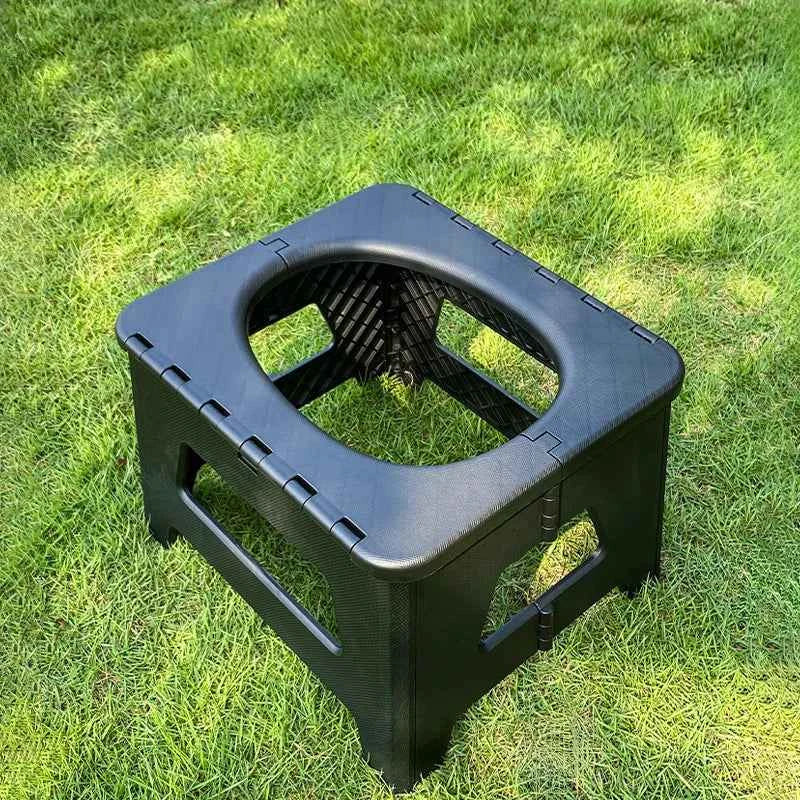 Portable Camping Toilet – Foldable Mobile Toilet for Hiking &amp; Outdoor Use