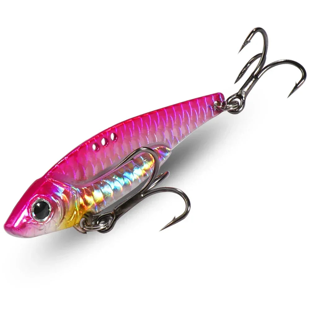 GOBAIT VIB Metal Jig Fishing Lure – Sinking Vibration Blade Bait | 7g–20g | Pike, Bass &amp; Trout