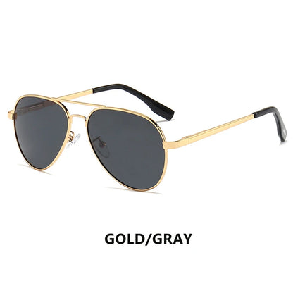 Aviation Pilot Polarized Sunglasses UV400 – Alloy Frame, Anti-Glare, Unisex