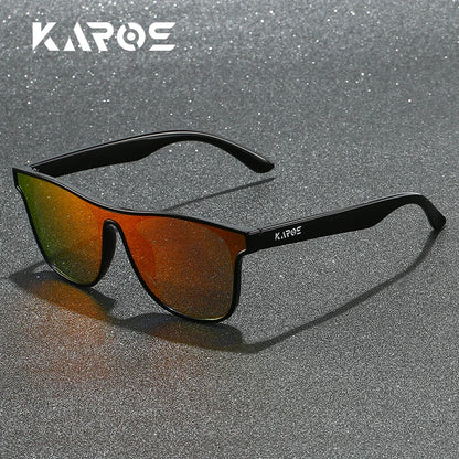 KAROS YZ2016 Polarized Rectangle Sunglasses – Oversized UV400, Unisex