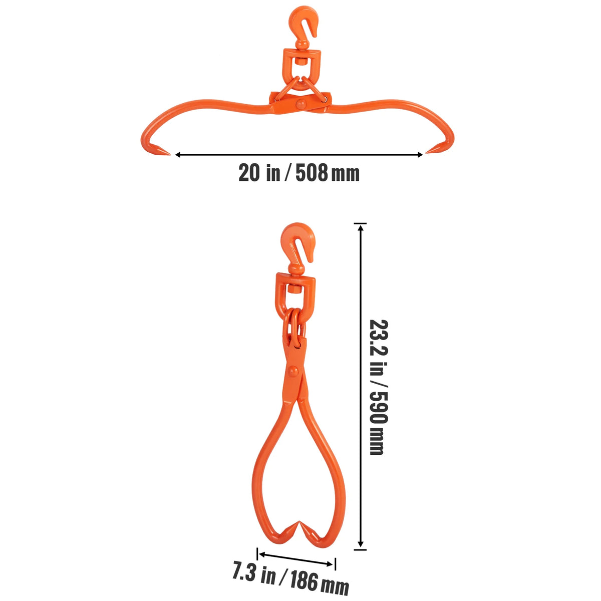 SucceBuy Log Skidding &amp; Lifting Tongs – Heavy-Duty 