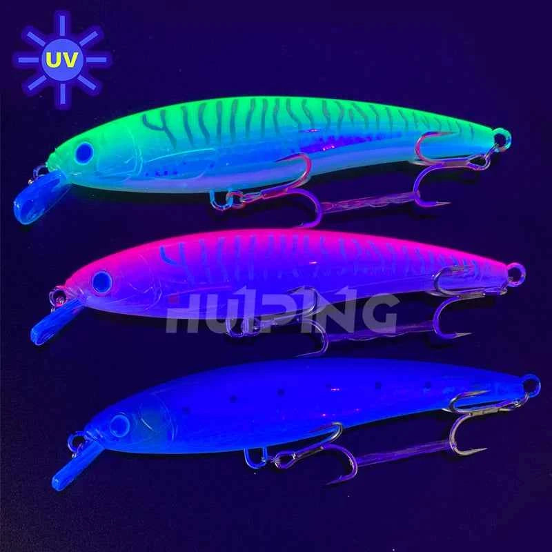 140mm 41g Big Floating Minnow Fishing Lures Laser Artificial Bait Saltwater Long Casting Trolling Wobblers UV Jerkbait Equipment