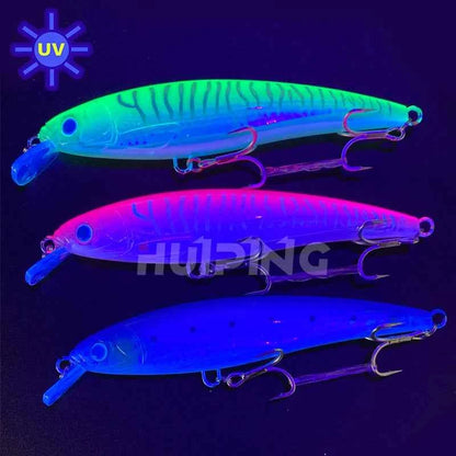 140mm 41g Big Floating Minnow Fishing Lures Laser Artificial Bait Saltwater Long Casting Trolling Wobblers UV Jerkbait Equipment
