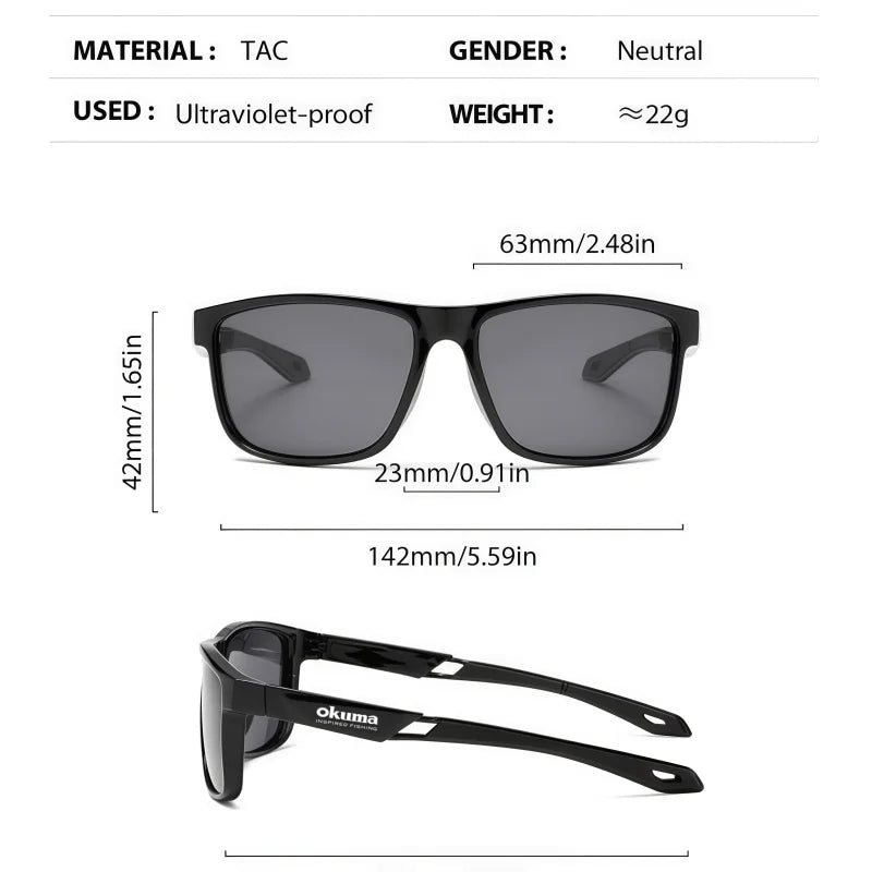 Polarized Sport Sunglasses UV400 – Cycling, Fishing &amp; Driving