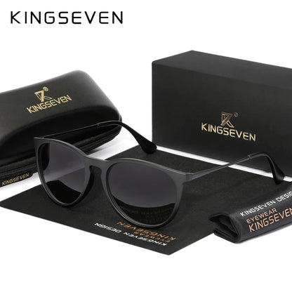 KINGSEVEN S28 Cat Eye Sunglasses – Plastic Frame, UV400, Women