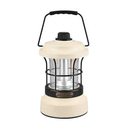 Retro Camping Lantern – USB Rechargeable Portable Tent Light for Camping &amp; Outdoor Use
