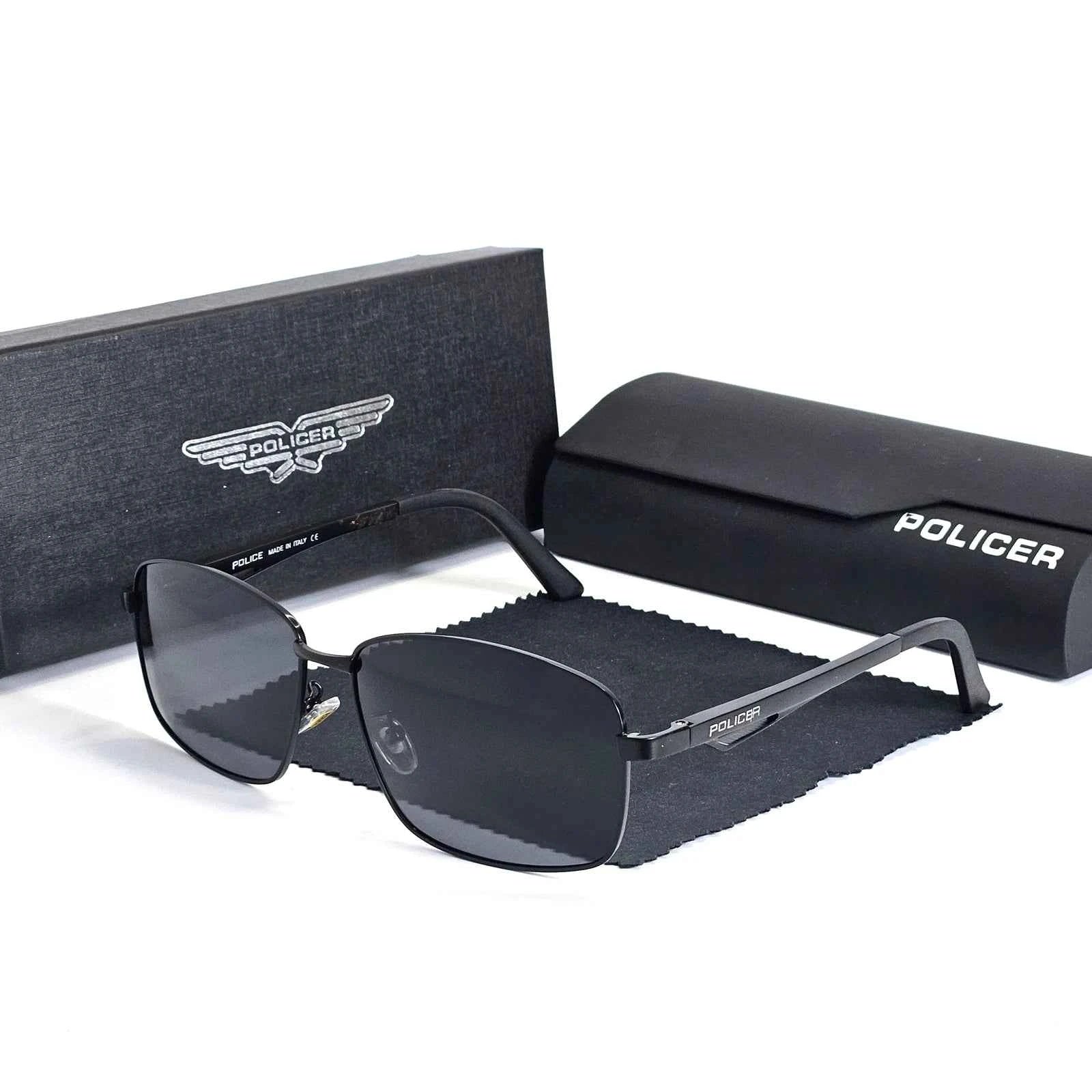 Audi Sunglasses Polarized UV400 Driving Sunglasses for Men/Women Square Frame Glasses Wholesale Gift for Auto Enthusiasts 5571