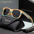 KINGSEVEN G5915 Walnut Wood Sunglasses – Polarized, Anti-Reflective, UV400, Unisex