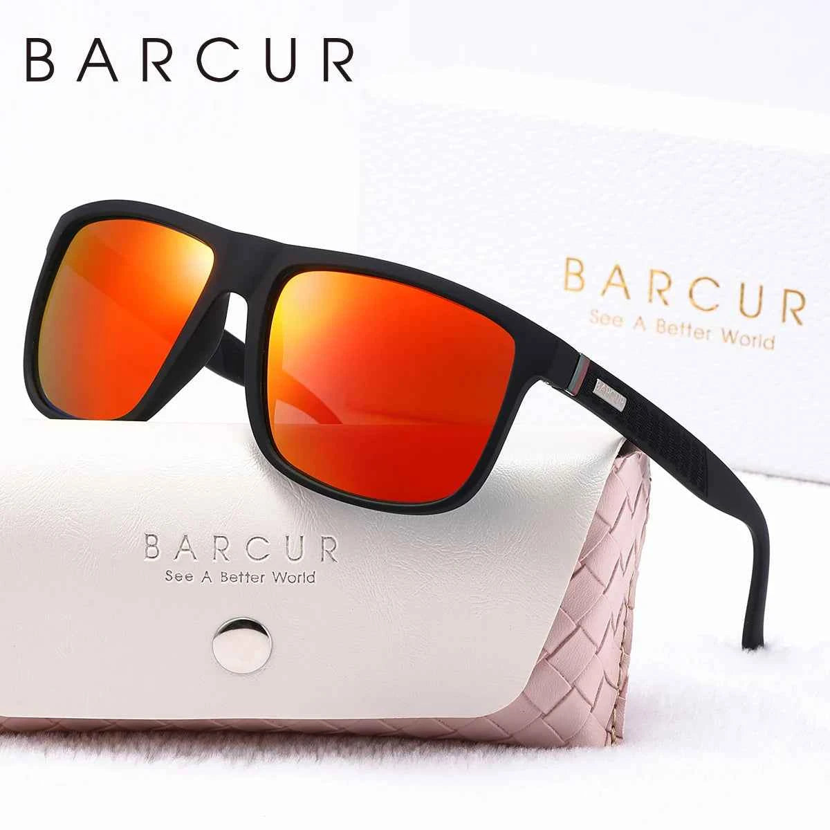 BARCUR Lightweight And Comfortable Business Style Sunglasses, Classic And Versatile, Uv Resistant, Essential For Daily Travel
