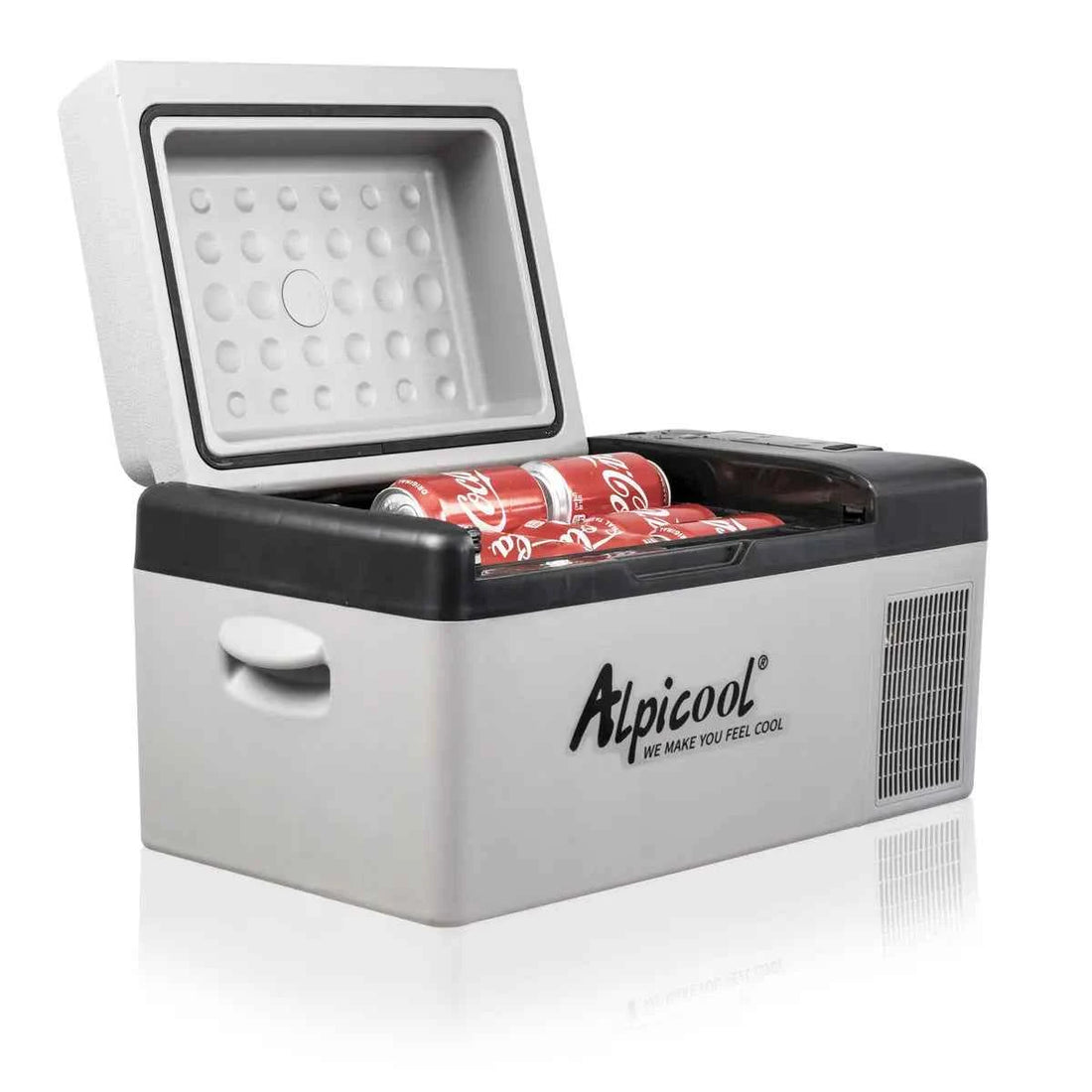 Alpicool C20 20L Portable Compressor Fridge Freezer – 12V/24V DC & 110V AC for Car, Camping & Home