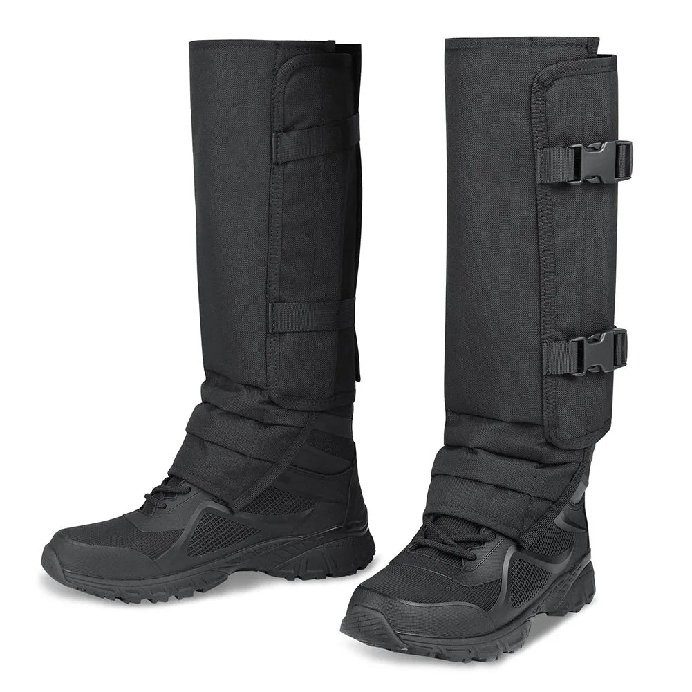 Snake Gaiters Leg Guards — Waterproof Breathable Snake Chaps with Adjustable Straps
