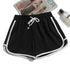 1pcs Summer Women Casual Solid Shorts Girl Gym Workout Shorts Pants Ladies Mid Waisted Yoga Short Student  Loose Shorts S-3XL