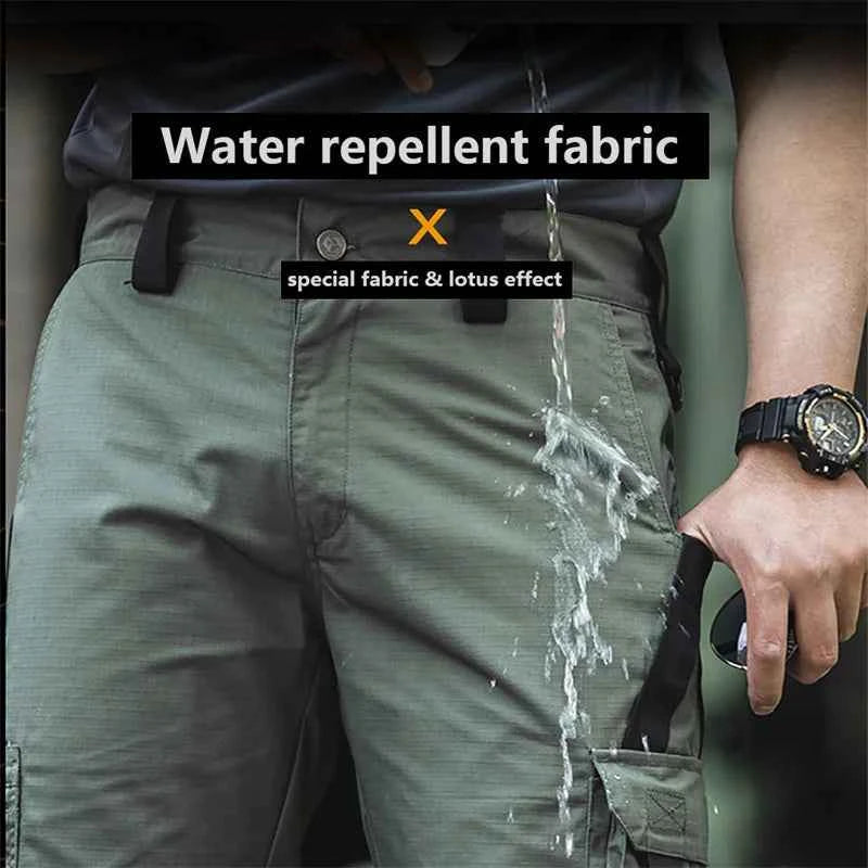 Tactical Camouflage Shorts Outdoor Work Pants Men&