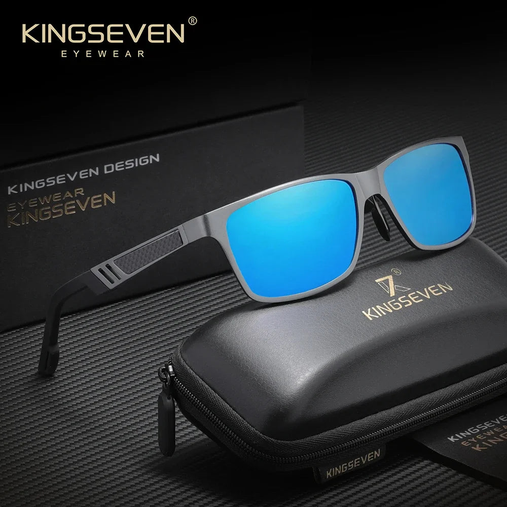 KINGSEVEN Trendy Polarized Sunglasses – UV400 Anti-Glare Outdoor Eyewear for Men &amp; Women