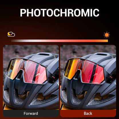 Kapvoe Photochromic Sunglasses for Men Cycling Glasses UV400 Sports Outdoor MTB Baseball Eyewear Women Sunglasses Cycling
