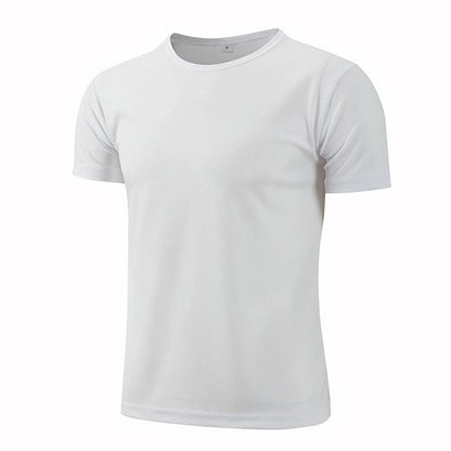 Men Women Short Sleeve Sport T Shirt Gym Jerseys Fitness Shirt Trainer Running T-Shirt  Breathable