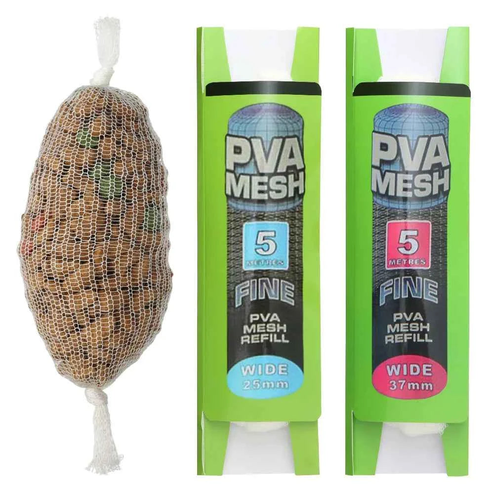 PVA Soluble Mesh Refill for Carp Fishing – Micro Mesh Feeder Tube