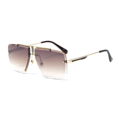Audi Polarized Sunglasses – Unisex UV400 Anti-Glare Square Alloy Frame Sport &amp; Driving Shades