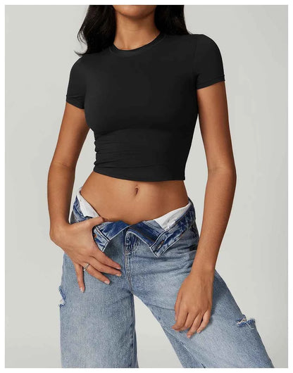Solid color women&