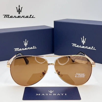 Polarized Pilot Sunglasses | UV400 Mirror Lens | Alloy Frame
