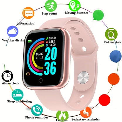 Fitness Smartwatch | Heart Rate, Sleep &amp; Activity Tracker | Android &amp; iOS