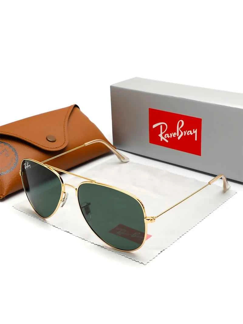 RareBray Brand Original Unisex Pilot Sunglasses Retrio Trendy UV400 Polarized Driving Travel Women/Men Anti-glare Eyeglasses