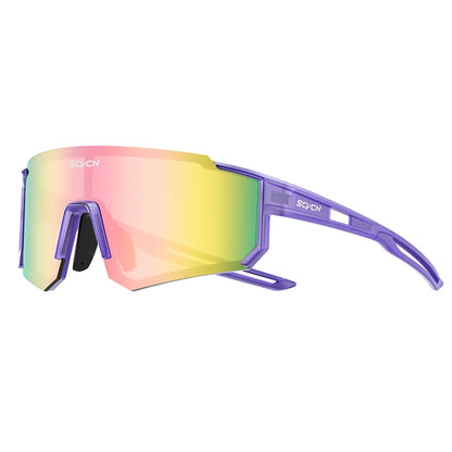 SCVCN Y2K Cycling Sunglasses – UV400 Polycarbonate Road Bike Glasses for Men &amp; Women | Street, Driving, Hiking, Golf