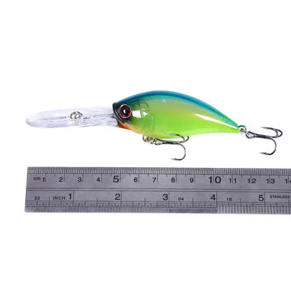 12.5cm 20.5g Crankbait leurre Fishing Lure Pike Carp Fishing Artificial Hard Bait Fish Lures Wobbler Crankbait Fishing Tackle